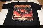 Exodus T-Shirt The Fires of Division Metal Band Shirt from Comic Con 2022 NWOT
