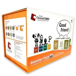 Chinese Cubes Augmented Reality Language Learning Booster Pack 160 Characters