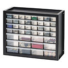 IRIS USA 44 Drawer Stackable Storage Cabinet for Hardware Parts Crafts, Black
