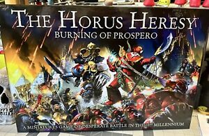 Games Workshop Warhammer Horus Heresy Burning of Prospero Board Game OOP