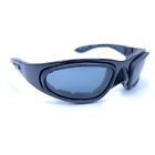 Wiley X SG-1 Black Sunglasses Grey Custom Lenses Sport Wrap Eyewear