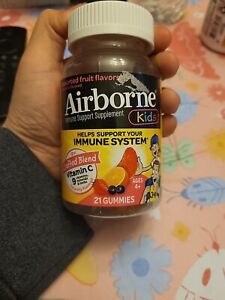 Airborne Kids Assorted Fruit Flavored Immune Support, 21 Gummies