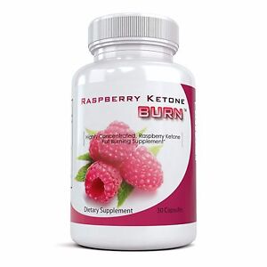 Raspberry Ketone Burn Professional Strength Fat Burning Supplement (30 Capsules)