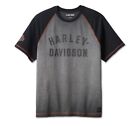 Harley-Davidson Men's Iron Bond Raglan Tee, Gray - 99001-23VM