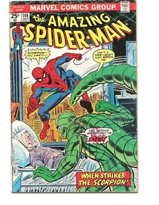 AMAZING SPIDER-MAN #146 1975 SCORPION COVER & APPEARANCE! BRONZE AGE