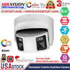Hikvision 4K 180° Panoramic ColorVu Dual Lens IP Camera OEM DS-2CD2387G2P-LSU/SL