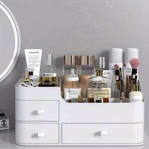 Makeup Organizer With Drawers Large Capacity Countertop Organizer For Vanity