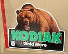 KODIAK BEAR (Sold Here) Tobacco Metal Tin Sign Man Cave 20 1/2