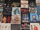 LOT OF 250 CONCERT & BAND T SHIRTS TEES ROCK POP COUNTRY METAL VINTAGE REPR