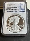 2023  S Silver Eagle S$1 NGC PF70 Ultra Cameo Early  Releases