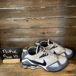 Mens Nike Shox Heritage 2009 Gray Athletic Running Sneakers Shoes Size 10 D GUC