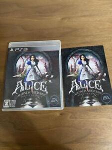 Sony PS3 PlayStation Alice: Madness Returns Japanese Software Game