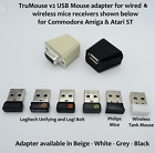 Atari/Amiga USB Mouse Adapter - True USB HID Adapter with case colour choice