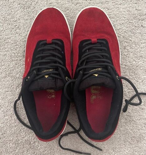 Men’s Emerica Herman G Code Sneakers Red/Black Size 11