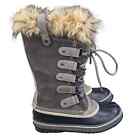 Sorel Women’s Joan Of Arctic Brown Suede Winter Snow Boot Size US 7