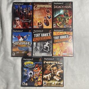 Lot Of 8 PlayStation 2 PS2 Video Games Wholesale Bundle