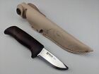New ListingHelle Knives - Spire Knife - Norway Made - Wood Handle + Leather Sheath