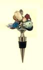 Atr Glass Wine Bottle Stopper with Very Attractive Dangling Glass Beads