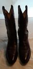 Dan Post Cherry Brown Leather Western Cowboy Boots Style 112 Size 11B