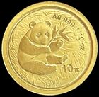 2000 GOLD CHINA 1/10 OZ 10 YUAN PANDA COIN