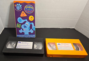 New ListingBlue Clues VHS Shapes & Colors (2003) Arts & Crafts (1998) Vintage Orange Tape