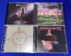 LOT-(4) Megadeth CD Youthanasia/Countdown to Extinction/Cryptic Writings/World