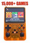 R36S Handheld Video Game Console 15,000 Games - 3.5 Inch Screen - Orange