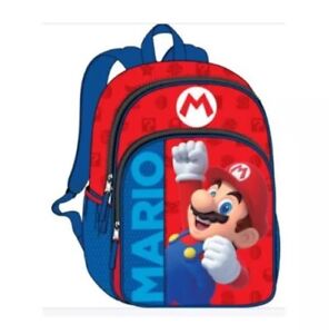 Super Mario Bros Brothers characters Boys Yoshi Luigi School Backpack BookBag 16