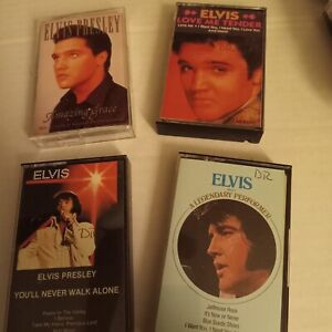 New Listing4 Vintage Elvis Cassette Tapes
