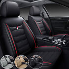 For Ford Mustang Car Seat Covers Leather Full Set Cushion Pad Mat -2 Front Seats (For: 2008 Ford Fusion)