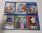 DISNEY CLASSIC ANIMATED MOVIES BLU-RAY MIX (LOT OF 6)  Three are NEW SEALED