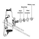 Ford LGT Garden Tractor Ross Easy Steering Upgrade Kit