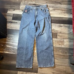 Vintage JNCO Jeans 31x30 179 Pipes 1990s Baggy Y2K Kikwear GAT Menace MacGear