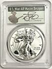 2019 W ENHANCED REV PROOF $1 SILVER EAGLE PCGS PR70 CLEVELAND FIRST DAY ISSUE