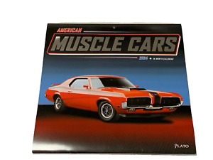 American Muscle Cars 2024 Wall Calendar SV