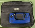 New ListingRARE Blue Sega Game Gear Console W/ Case - Not Tested Battery Clean