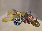 U.S. Metal Toy Co. Tin Noise Makers Noisemakers Lot Of 16 Various Sizes & Shapes