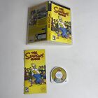 The Simpsons Game (Sony PSP, 2007) CIB Complete Game Case Manual CIB