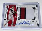 Jake McCarthy 2022 Panini National Treasures 3 Color Patch Auto #143 RC 56/99
