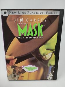 The Mask DVD Full/Widescreen 1997 (Jim Carrey, Cameron Diaz, Peter Greene)