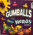 Wonka Nerds Gumballs Bulk 1 lb Assorted Colors - Party pack gum balls