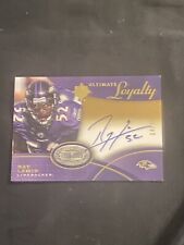Ray Lewis 2009 Ultimate Collection Loyalty Auto Autograph #14/25