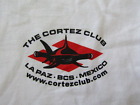 THE CORTEZ CLUB La Paz BCS Mexico White DIVE FLAG short slv T-SHIRT men L YAZBEK