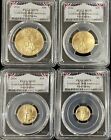 2016 GOLD AMERICAN EAGLE 30th Anniversary 4 Coin Set PCGS MS 70 First Strike🔥📈