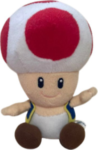 Mario Party 5 Toad 2003 Rare Plush Super Mario from JAPAN USED Good 7.8 in Rare