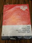 1981 Versatile 895 Tractor Parts Manual Reissue loose leaf for binder TC 3054