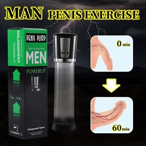 Vacuum Penis Pump For Male Enhancement Erectile Enlargement Penis Enlarger US