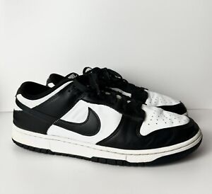 Nike Shoes Mens 12 Dunk Low Panda GS White/Black DD1391-100 Sneakers Lace Up