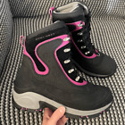 NWT Columbia Bugaboot Omni-heat winter boot black/purple women’s shoe size 10