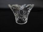 New ListingWATERFORD VINTAGE CHANDELIER CRYSTAL BOBECHE CANDLESTICK CUP PART #3 SIGNED